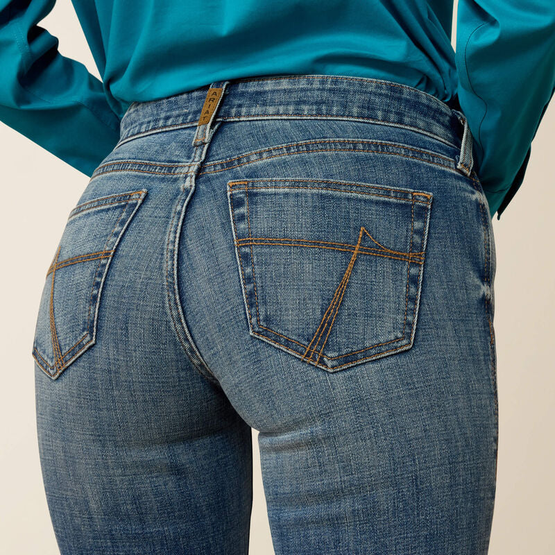 ARIAT WOMEN REVEL ULTRA STRETCH COSTA MESA PERFECT RISE TROUSER JEANS- 10080871