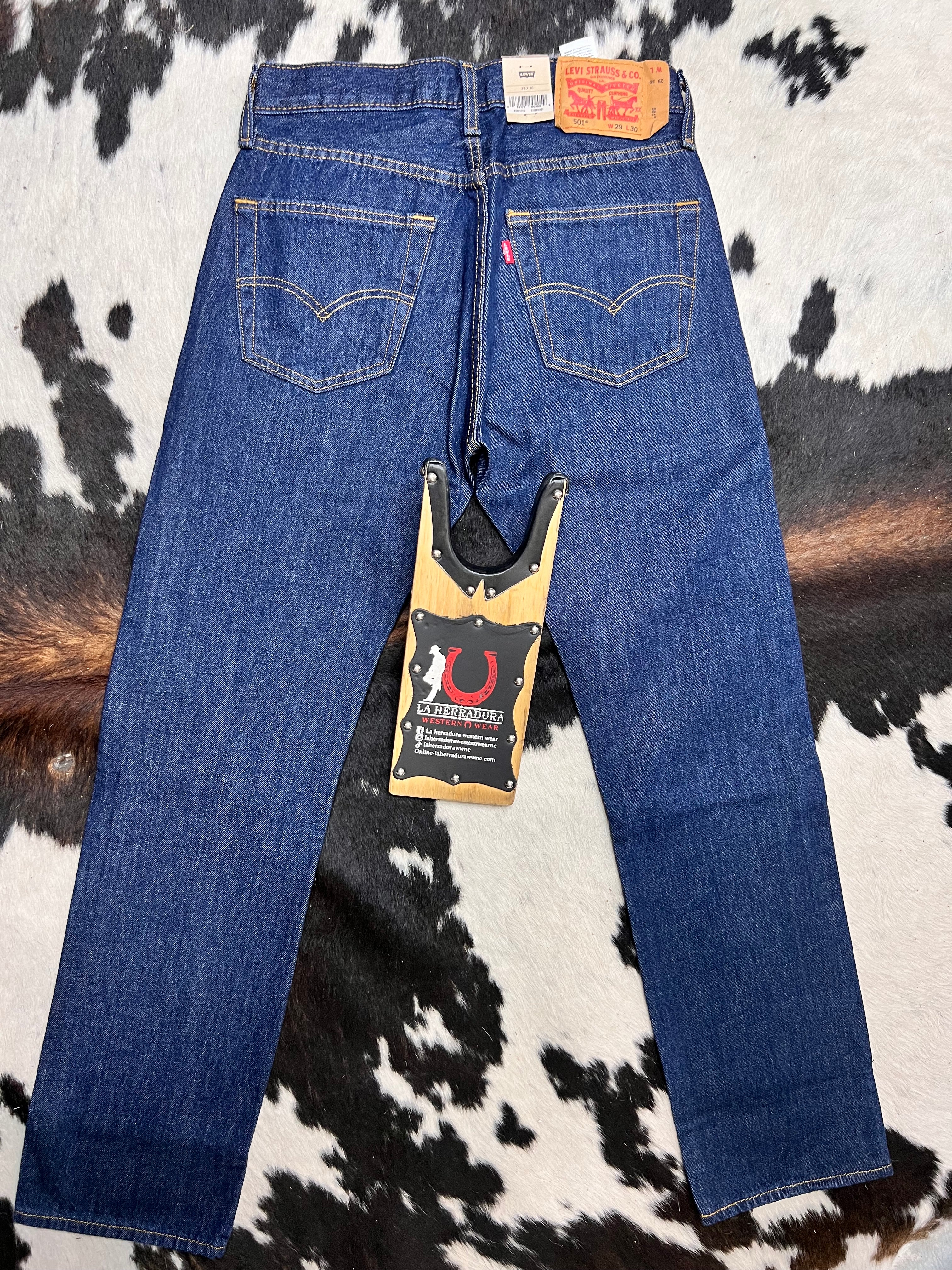 Levi’s 501 Original Straight Leg Jean- Denim