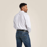ARIAT Solid Twill Classic Fit Shirt White
