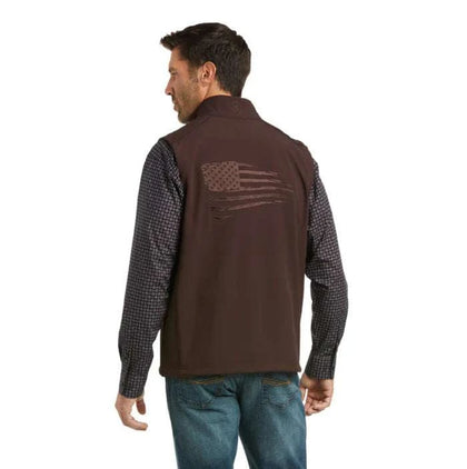 ARIAT Logo 2.0 Softshell Coffee Bean Vest 10037560