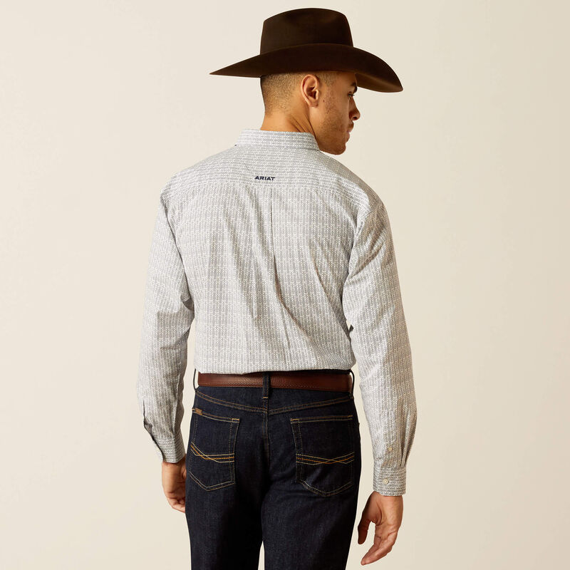 ARIAT CLASSIC REING WHITE  LONG SLEEVE SHIRT