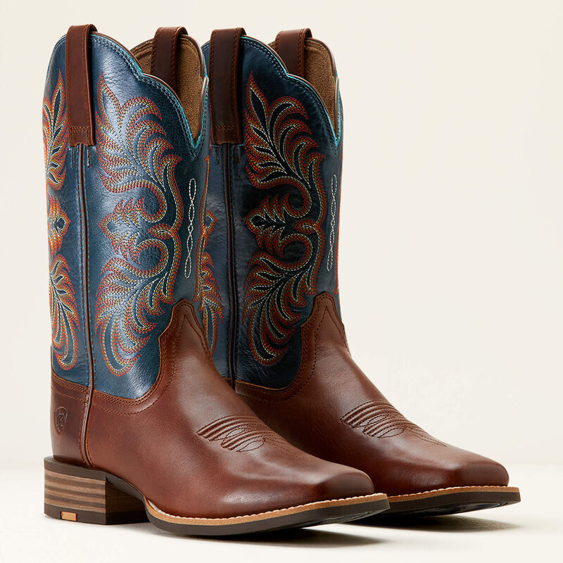 ARIAT WOMENS GILLETTE VINTAGE CARAMEL ENDLESS SEA