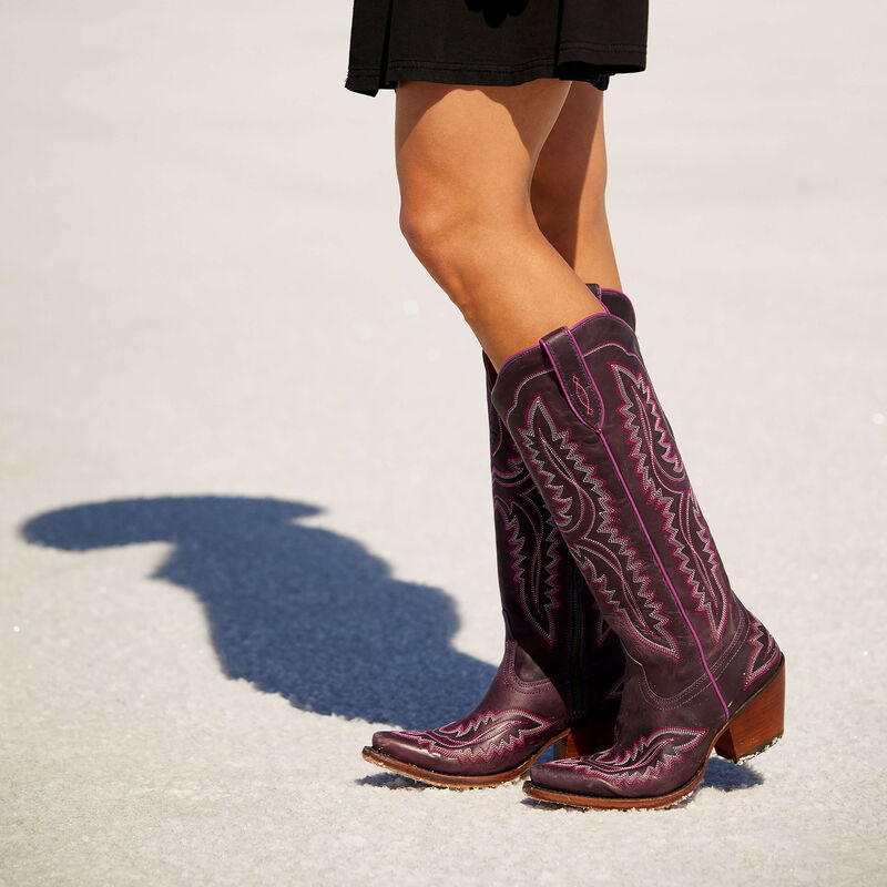 WOMENS ARIAT CASANOVA DEEP AMETHYST TALL BOOT