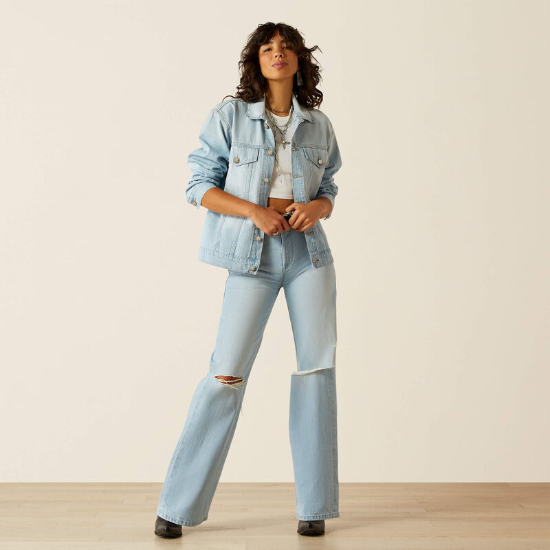 ARIAT WOMENES OVERSIDED TRUCKER ZUMA JACKET 10061759