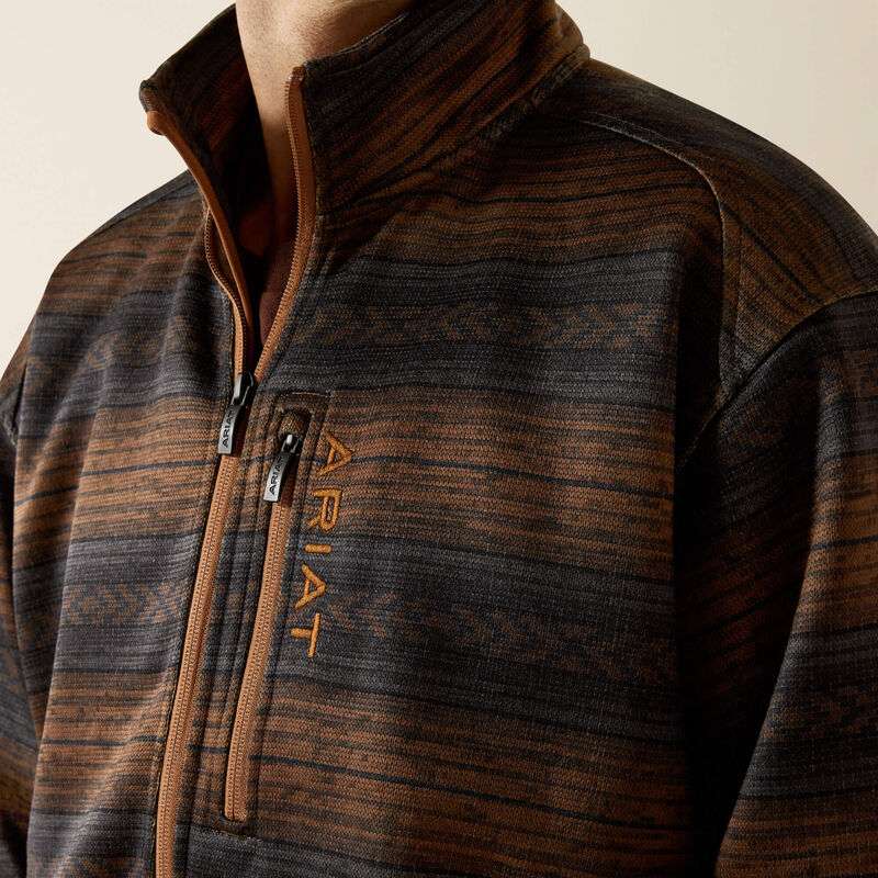 ARIAT MEN PULLOVER LIGHT BROWN SOUTHWEST 10062605 Laherradurawwnc.com