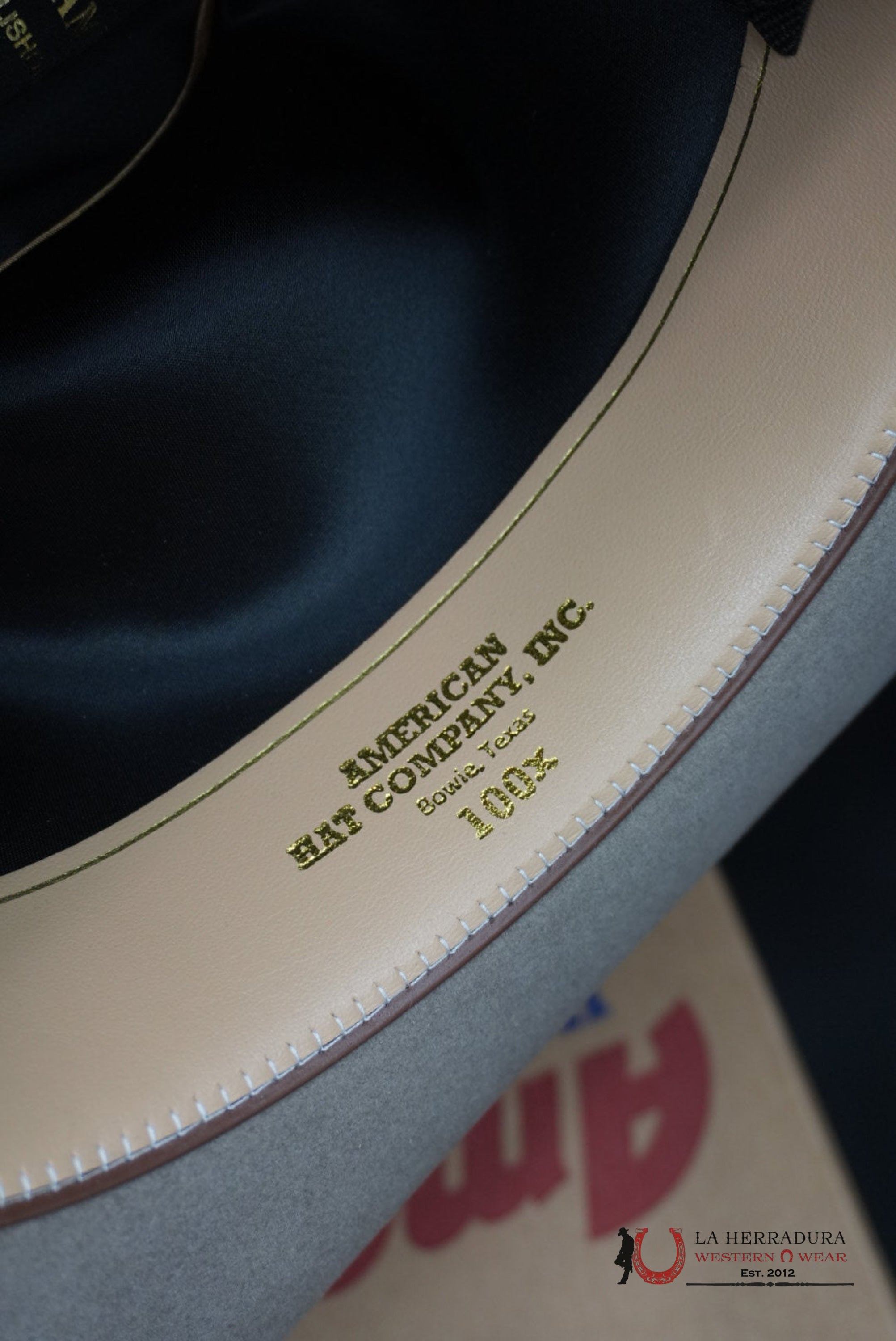 100x American Felt Hat Natural TEJANA