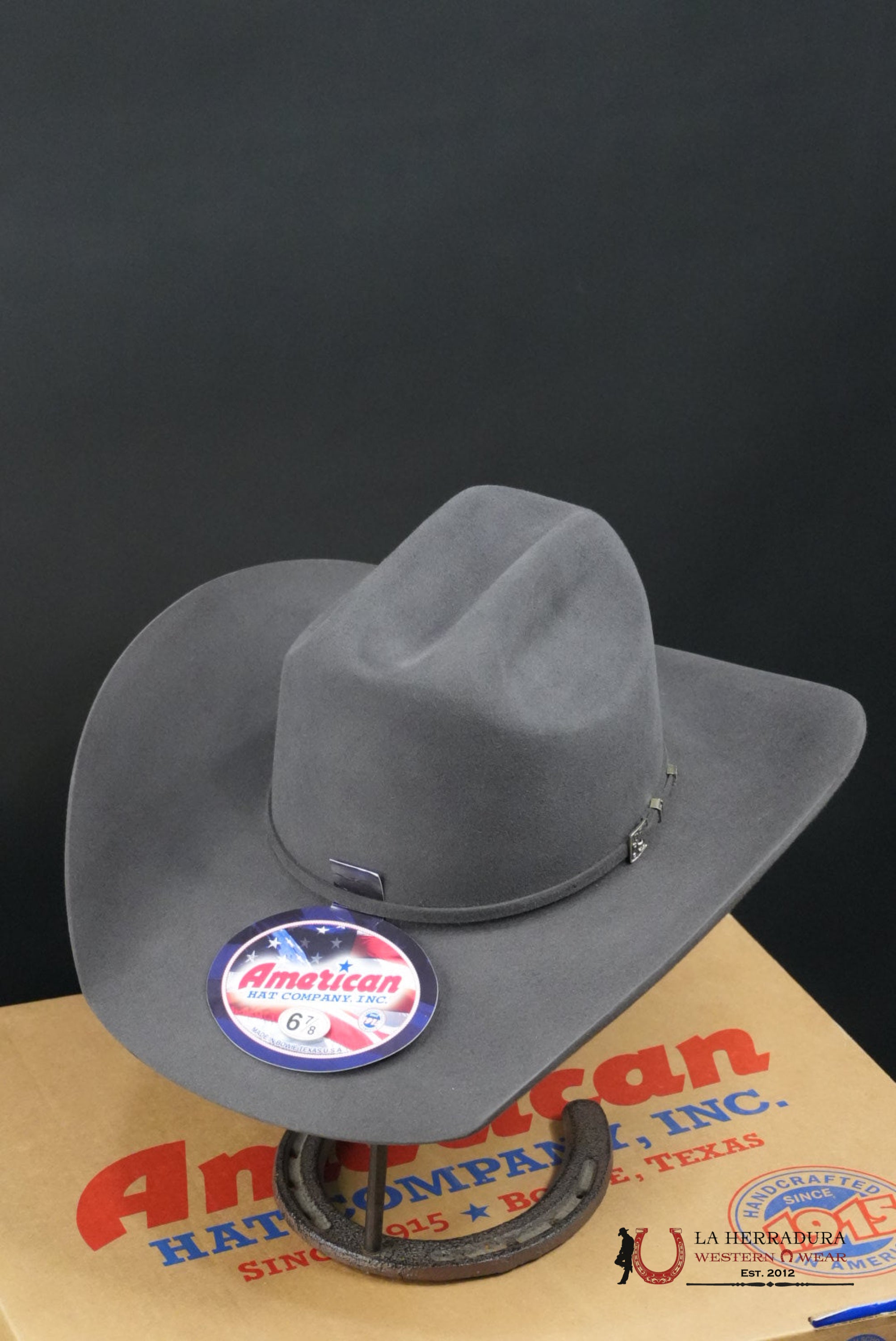 100x American Felt Hat Steel TEJANA