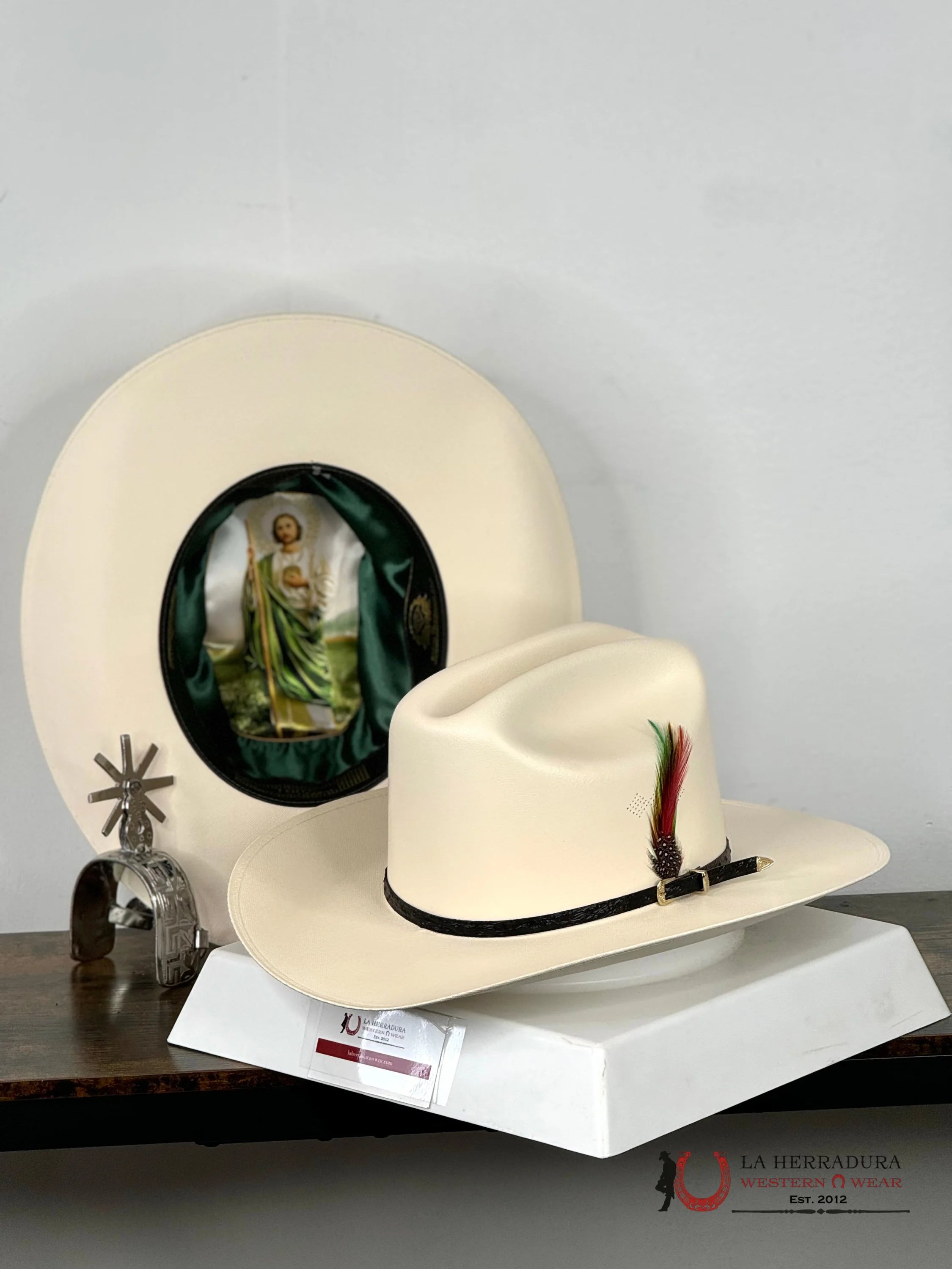 100X San Judas Copa Chica Ala 3 1/2 Sinaloa Tejana