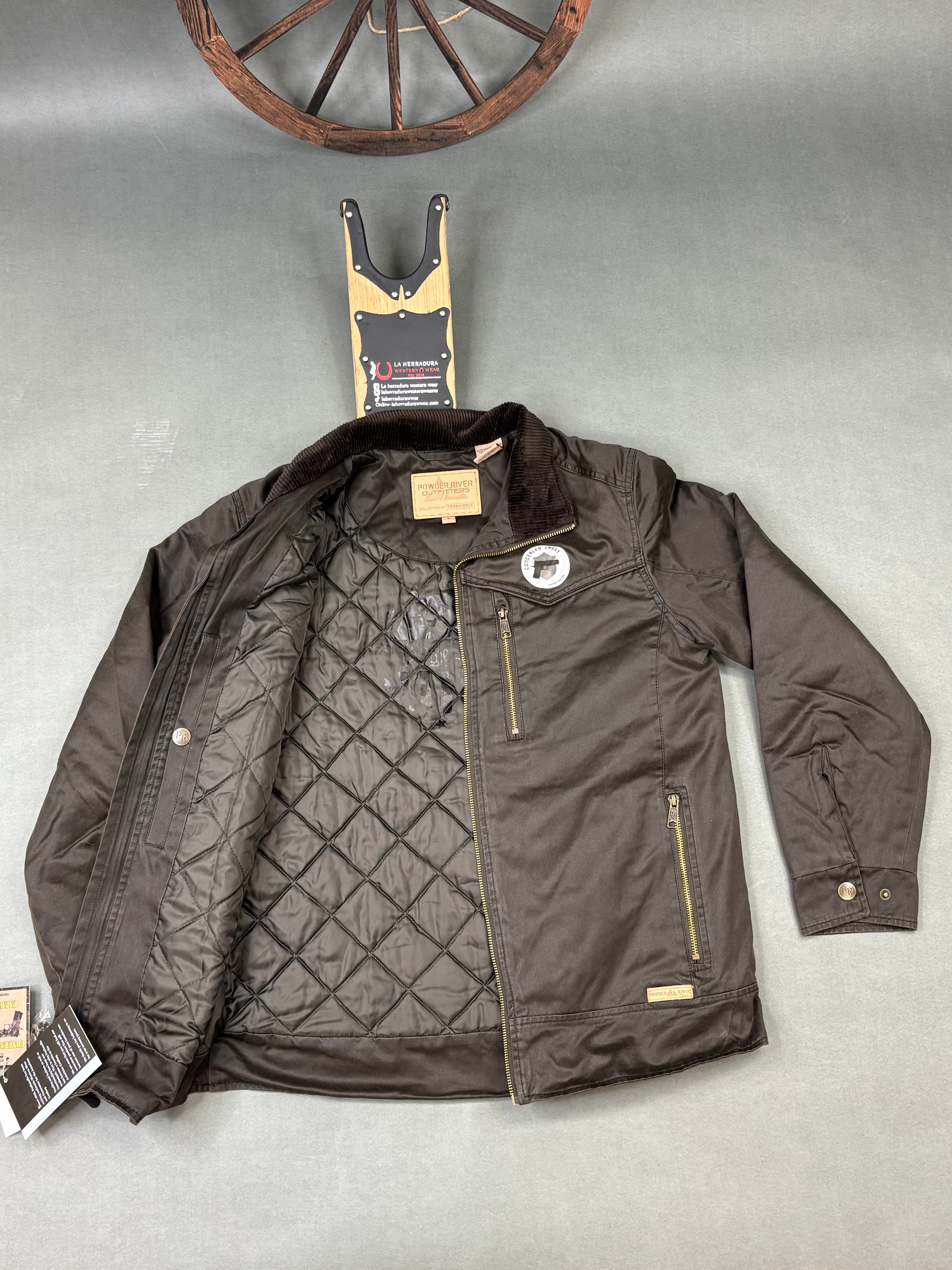 PANHANDLE BROWN CONCEAL AND CARRY JACKET