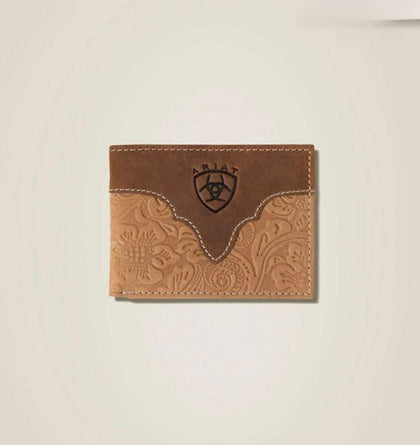 CARTERA DOBLE DE HOMBRE ARIAT MARRÓN - A3555702