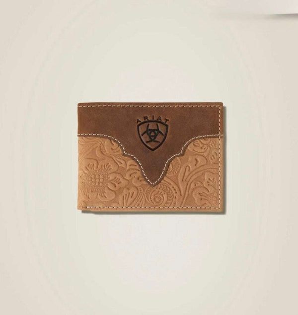 CARTERA DOBLE DE HOMBRE ARIAT MARRÓN - A3555702