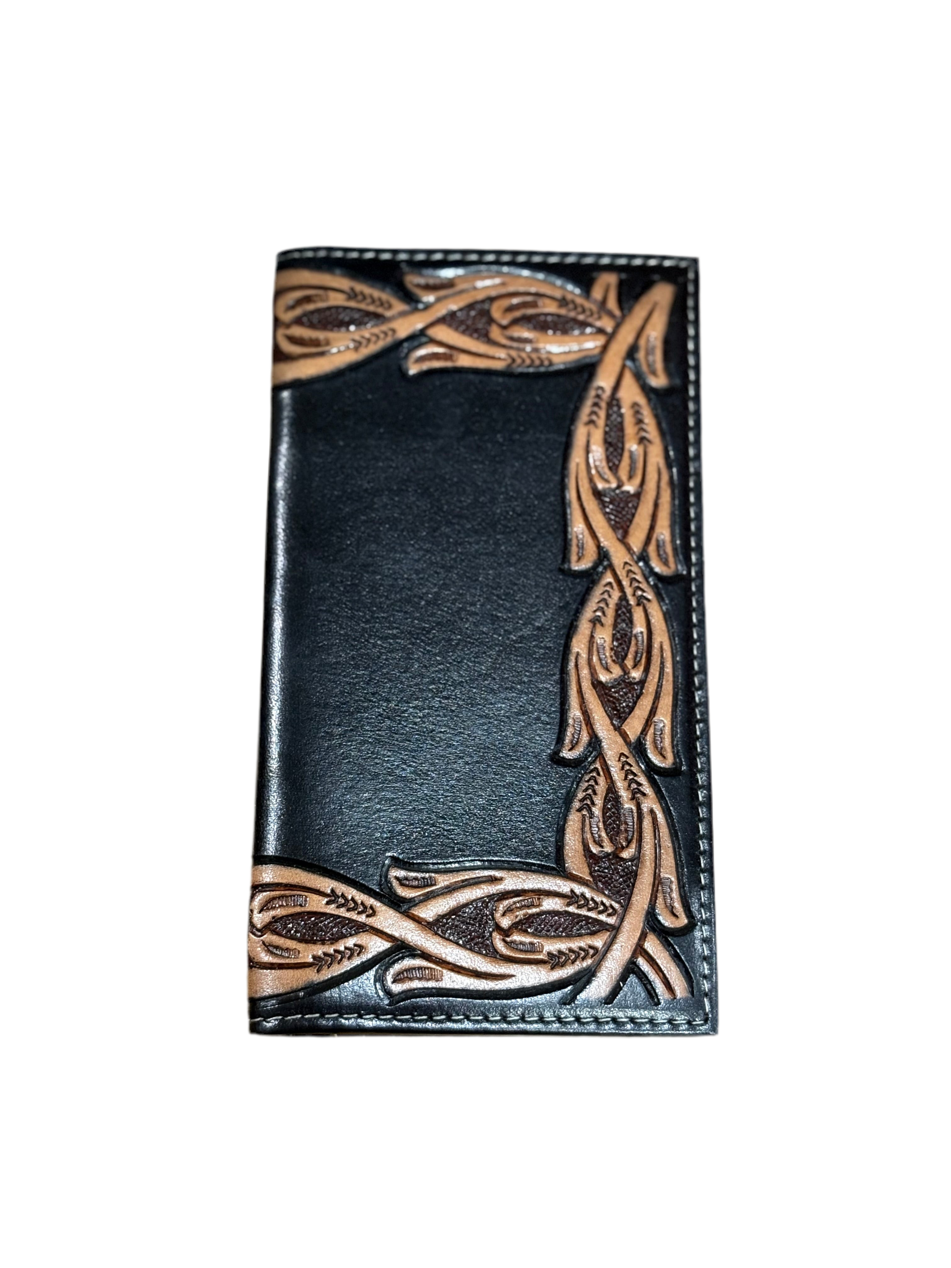 NOCONA BLACK TOOLED WALLET -N500049401