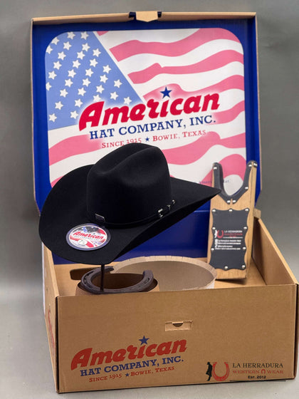 10X American Felt Hat Black