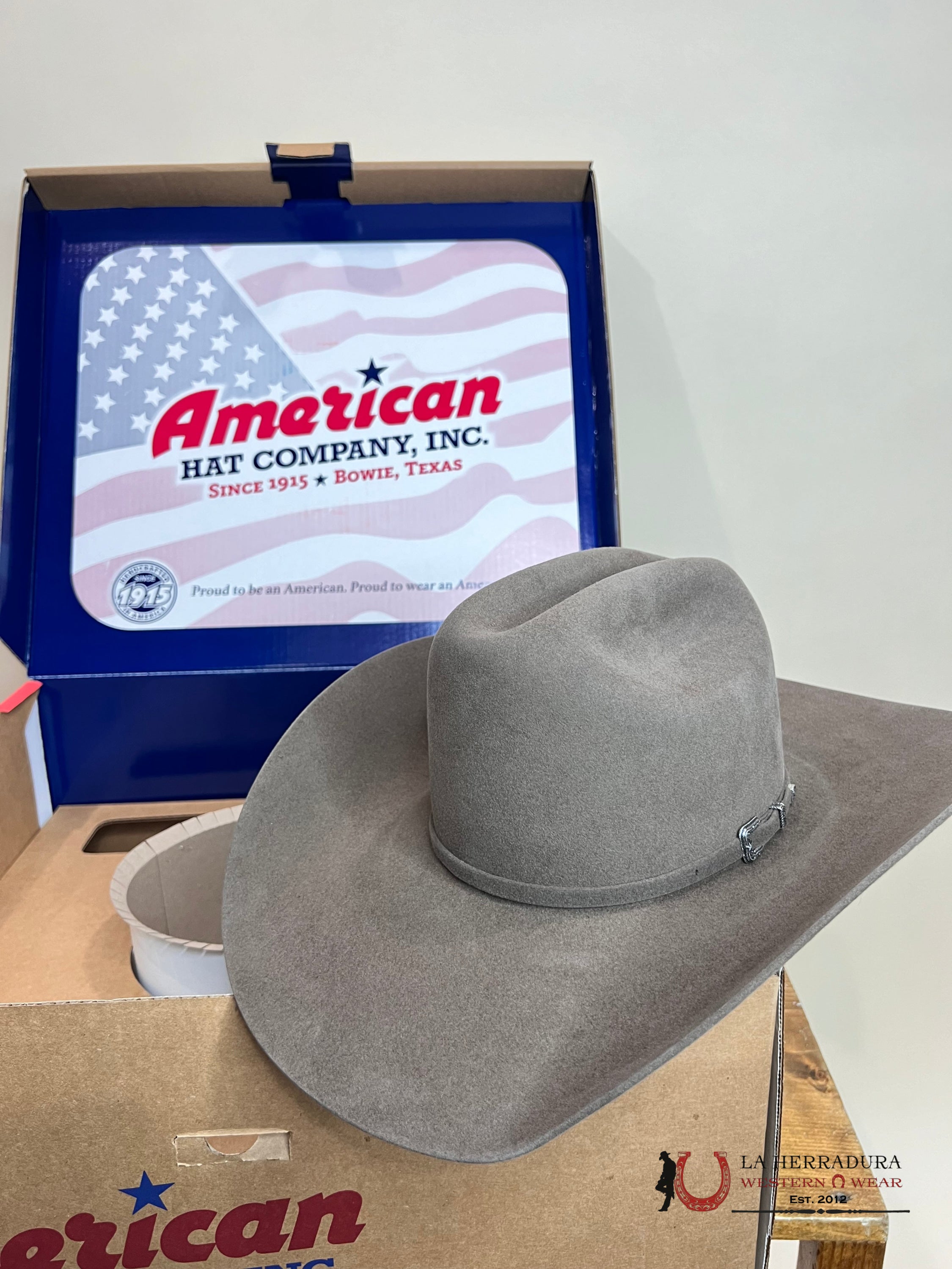 10X American Felt Hat Pecan Tejana