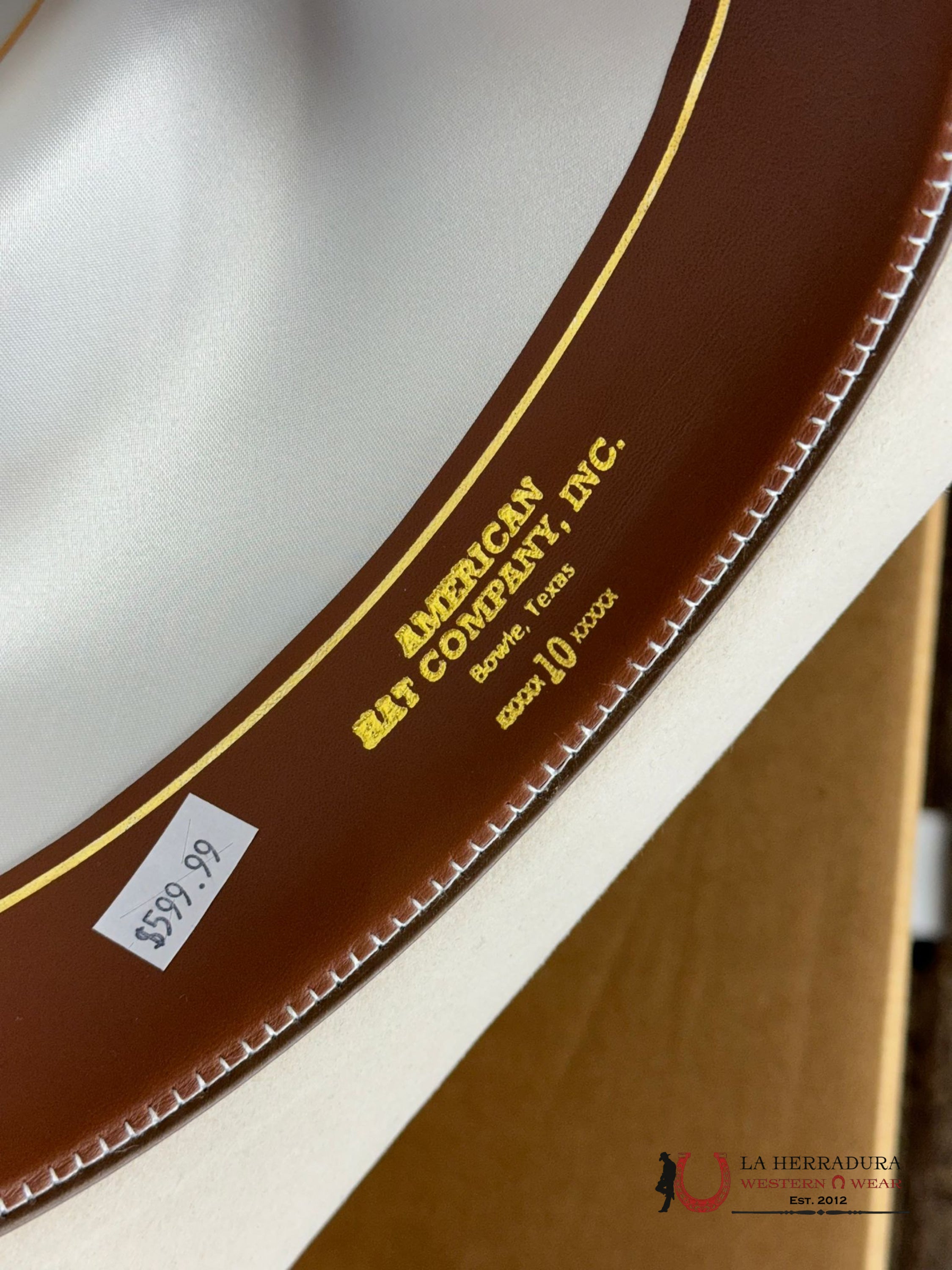 10X American Felt Hat Silverbelly Tejana