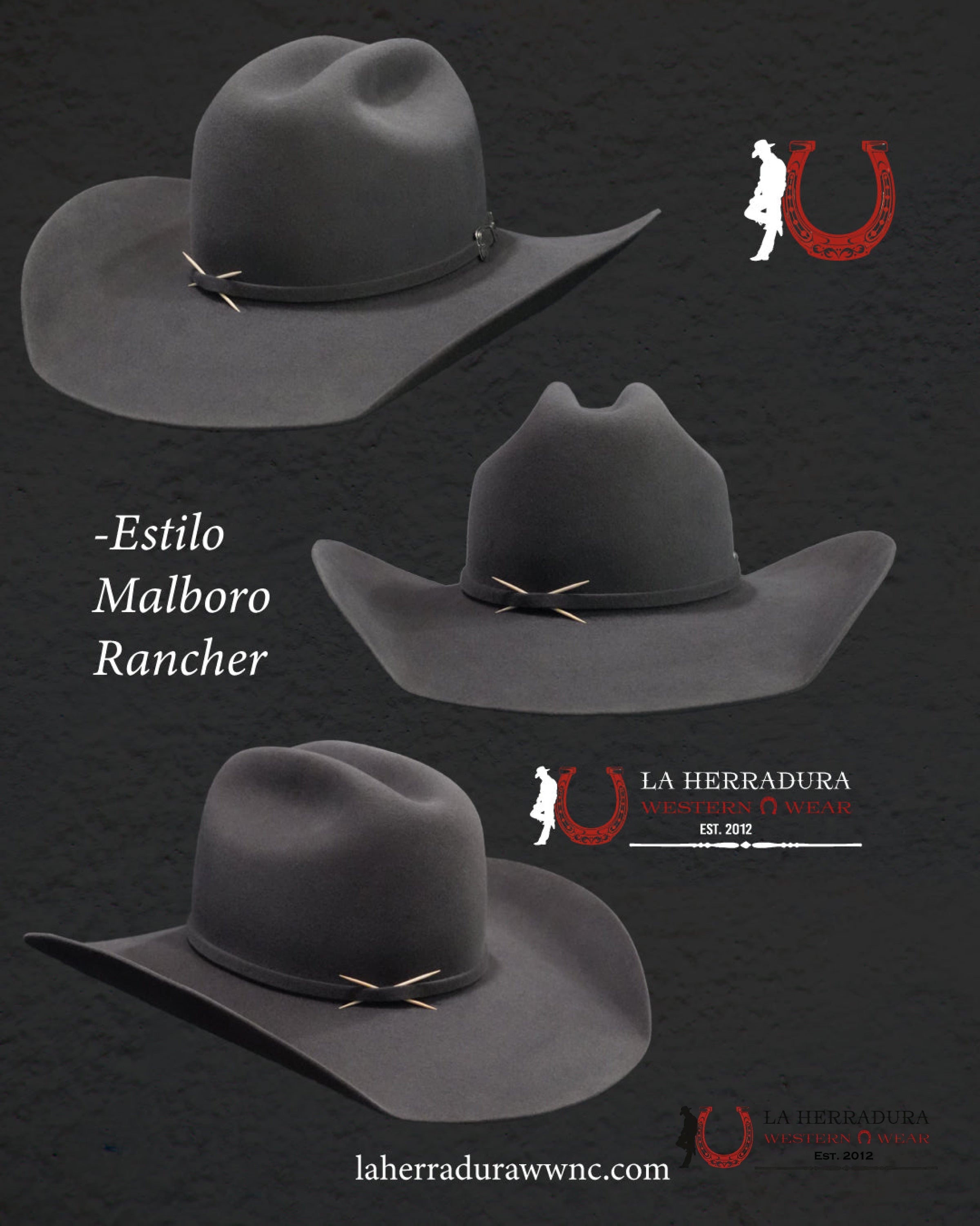 10X American Felt Hat Steel TEJANA