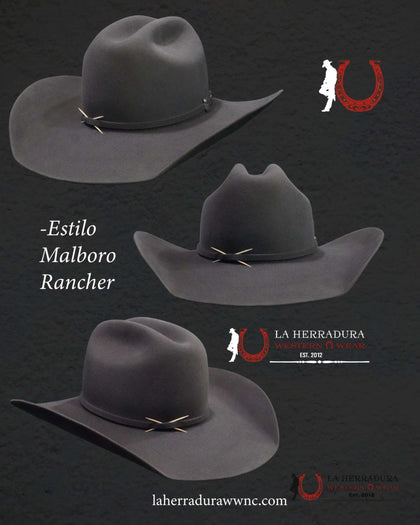 10X American Felt Hat Steel