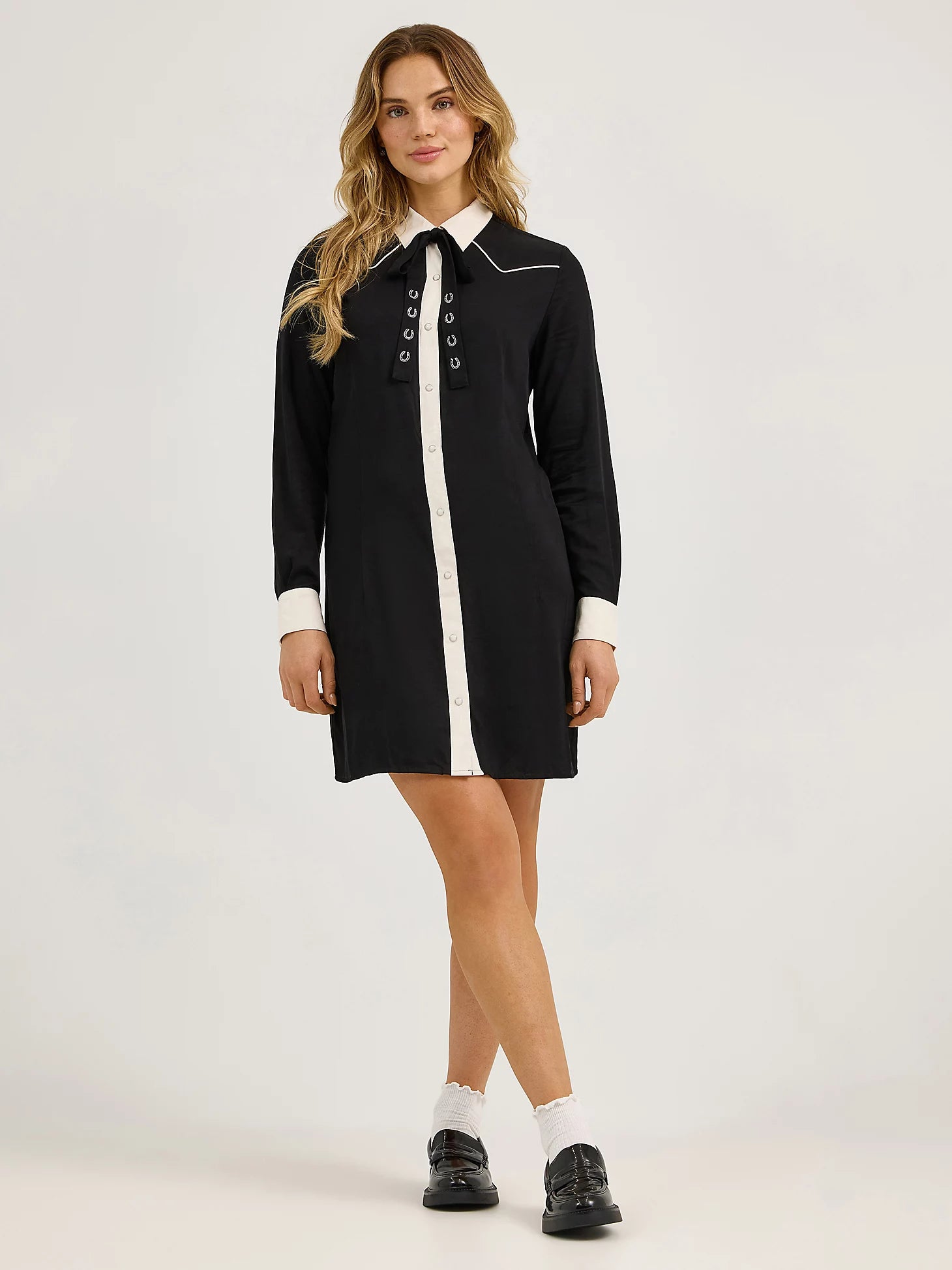 WRANGLER  WOMEN DRESS BLACK RETRO 112371834