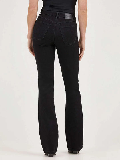 WRANGLER  BOOTCUT JEAN-WOMEN BLACK 112371949
