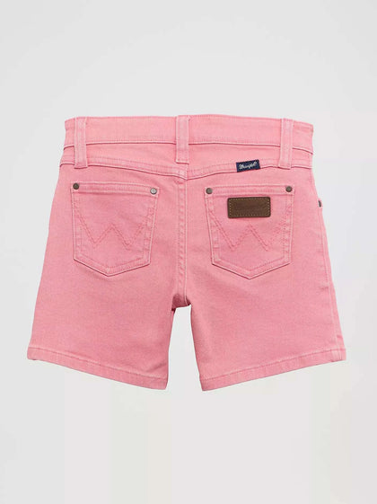 WRANGLER GIRLS PINK JEAN SHORT -112375137