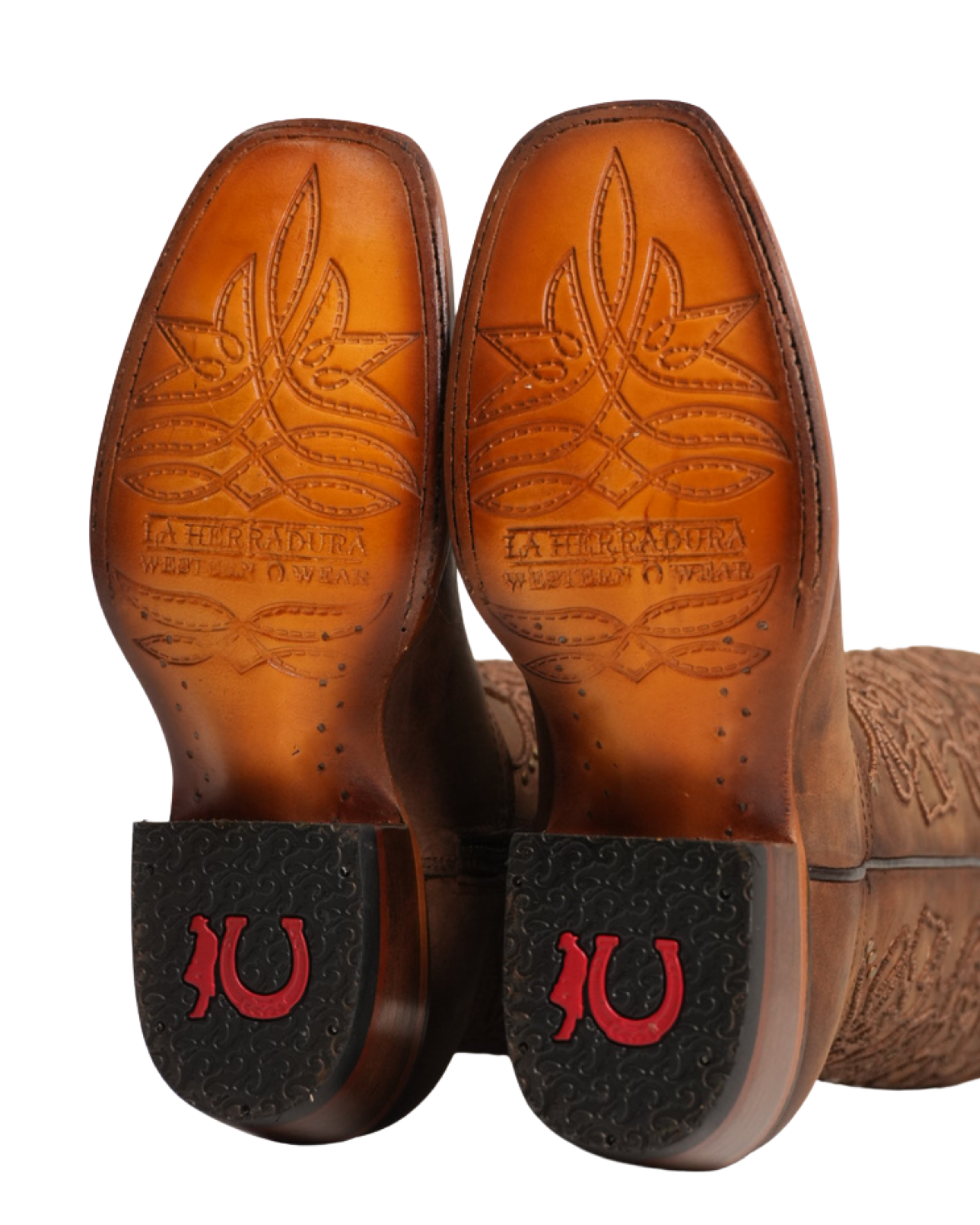 BOTA ALTA PARA MUJER LA HERRADURA ALAZANA RODEO AMÉRICA COGNAC