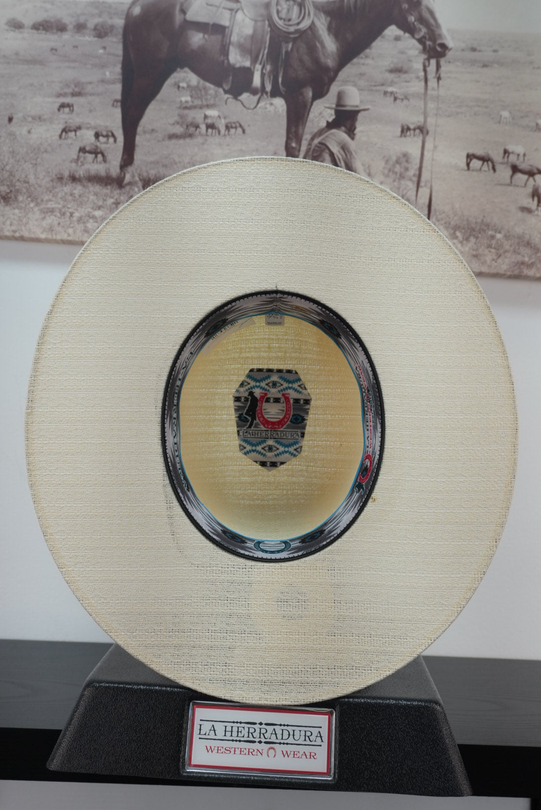 HERRADURA OPEN CROWN STRAW HAT 100x SVO24 5 JAP 1x1