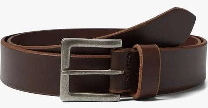 CINTURÓN DE TRABAJO PARA HOMBRE EN CUERO MARRÓN OSCURO HD XTREME - N2714002