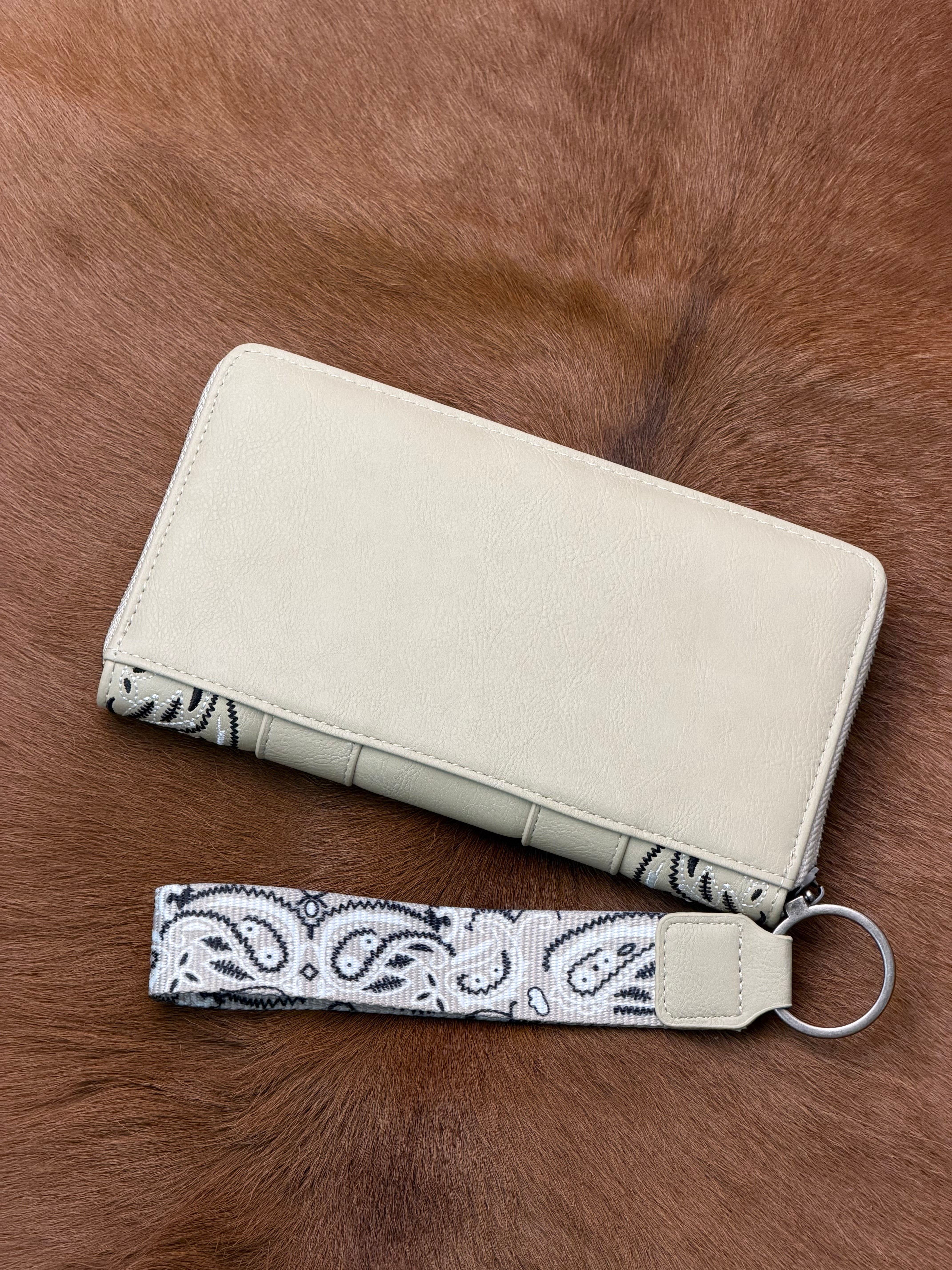 WRANGLER HAND HELD BAG TAN W115TN