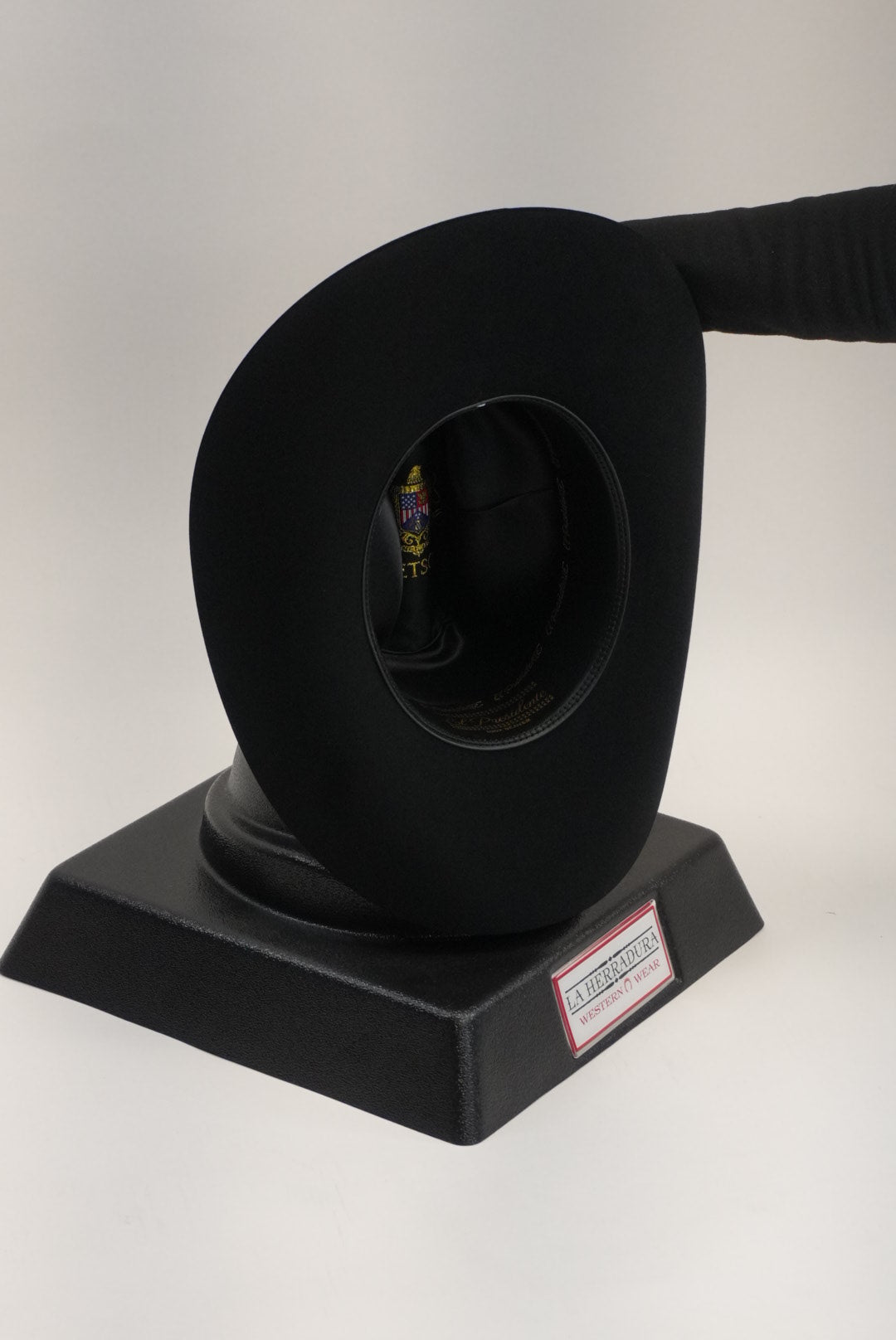 STETSON EL PRESIDENTE 100X BLACK/NEGRO COPA CHICA