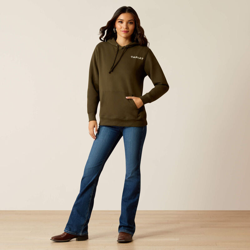 Ariat Stamp Hoodie Relic - 2411