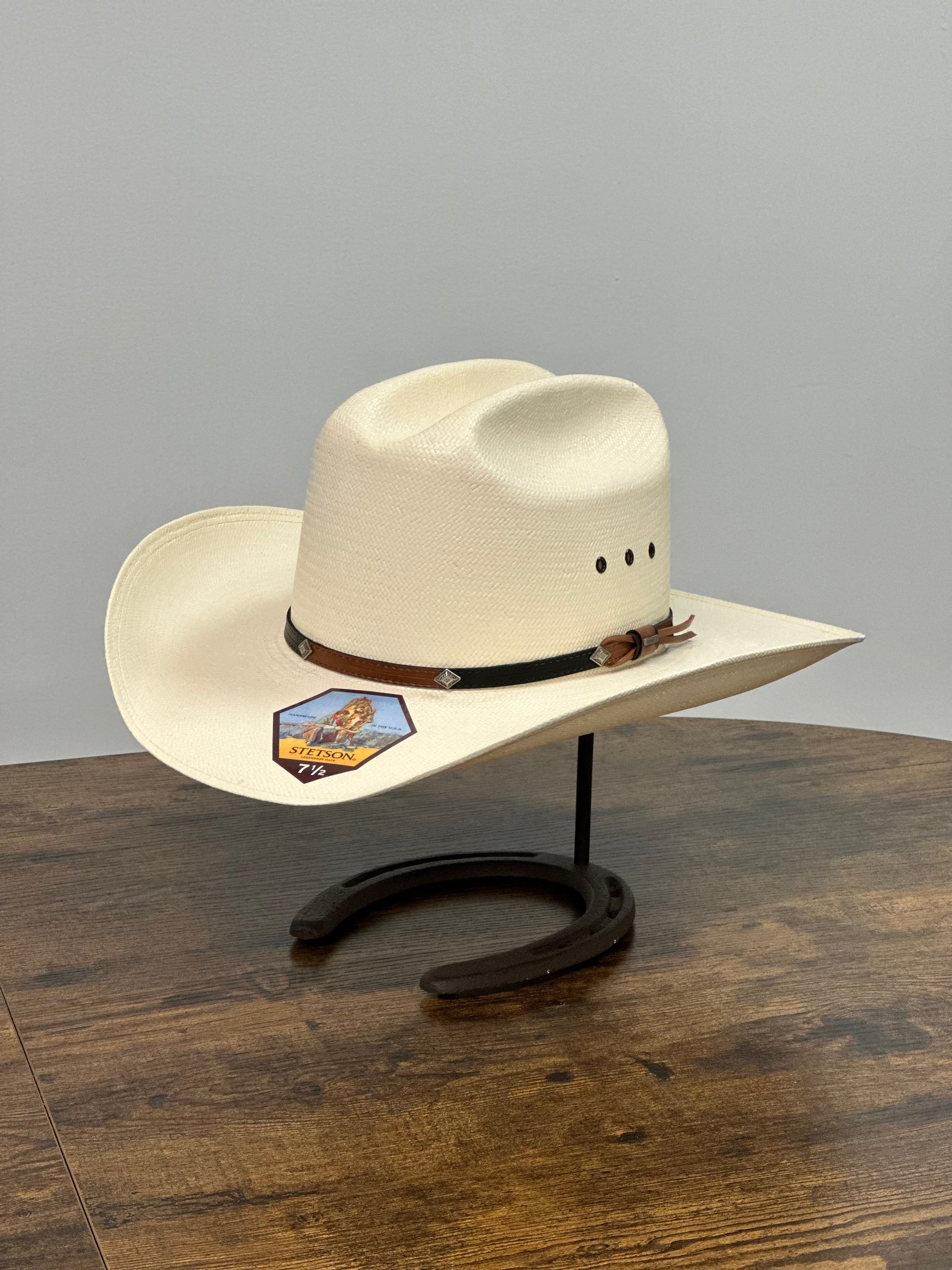 STETSON GRANT K NATURAL 10X STRAW HAT