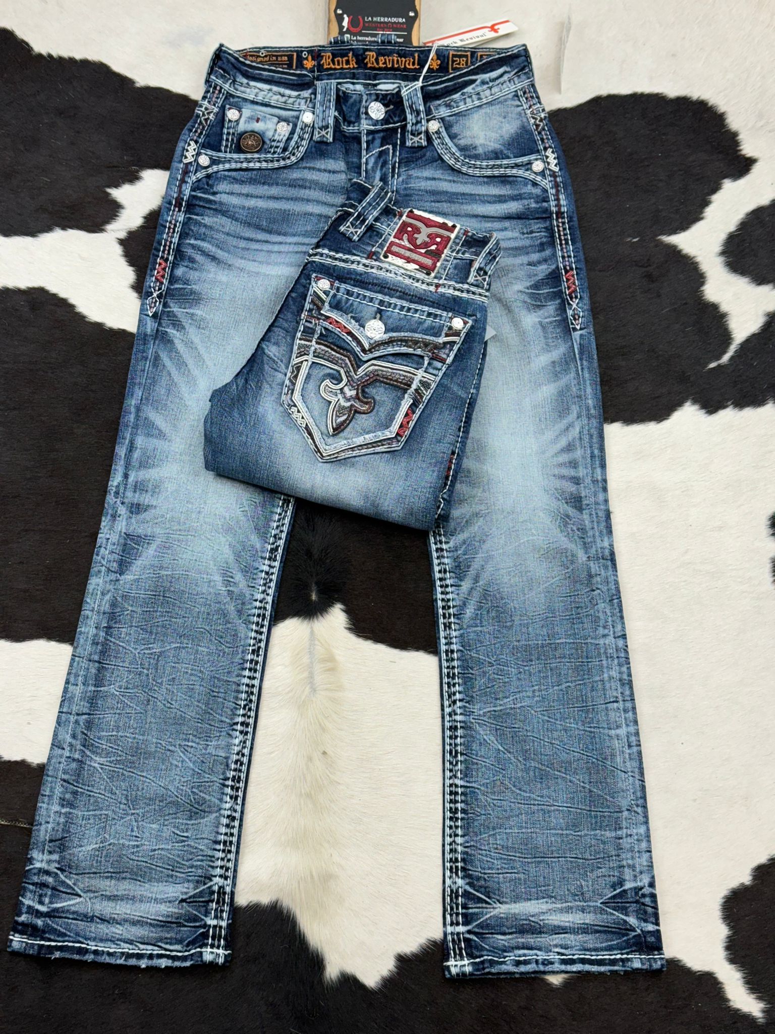 ROCK REVIVAL MATTEO BOOTCUT JEANS