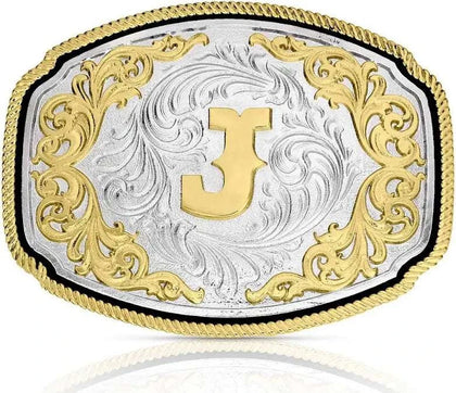 MONTANA SILVERSMITH INICIAL OCCIDENTAL LETRA “J”