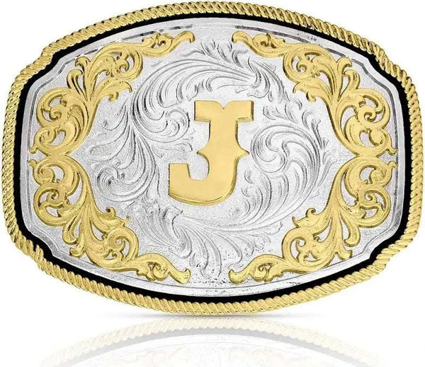 MONTANA SILVERSMITH INICIAL OCCIDENTAL LETRA “J”