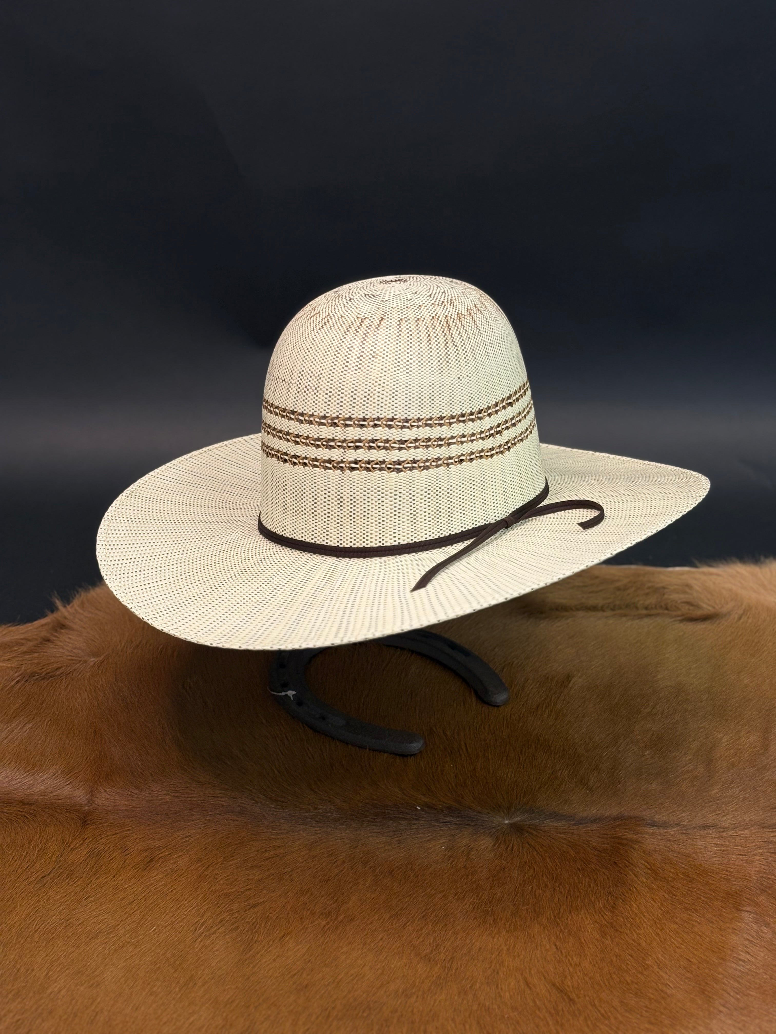 RDR OB270 OPEN CROWN STRAW HAT 10x