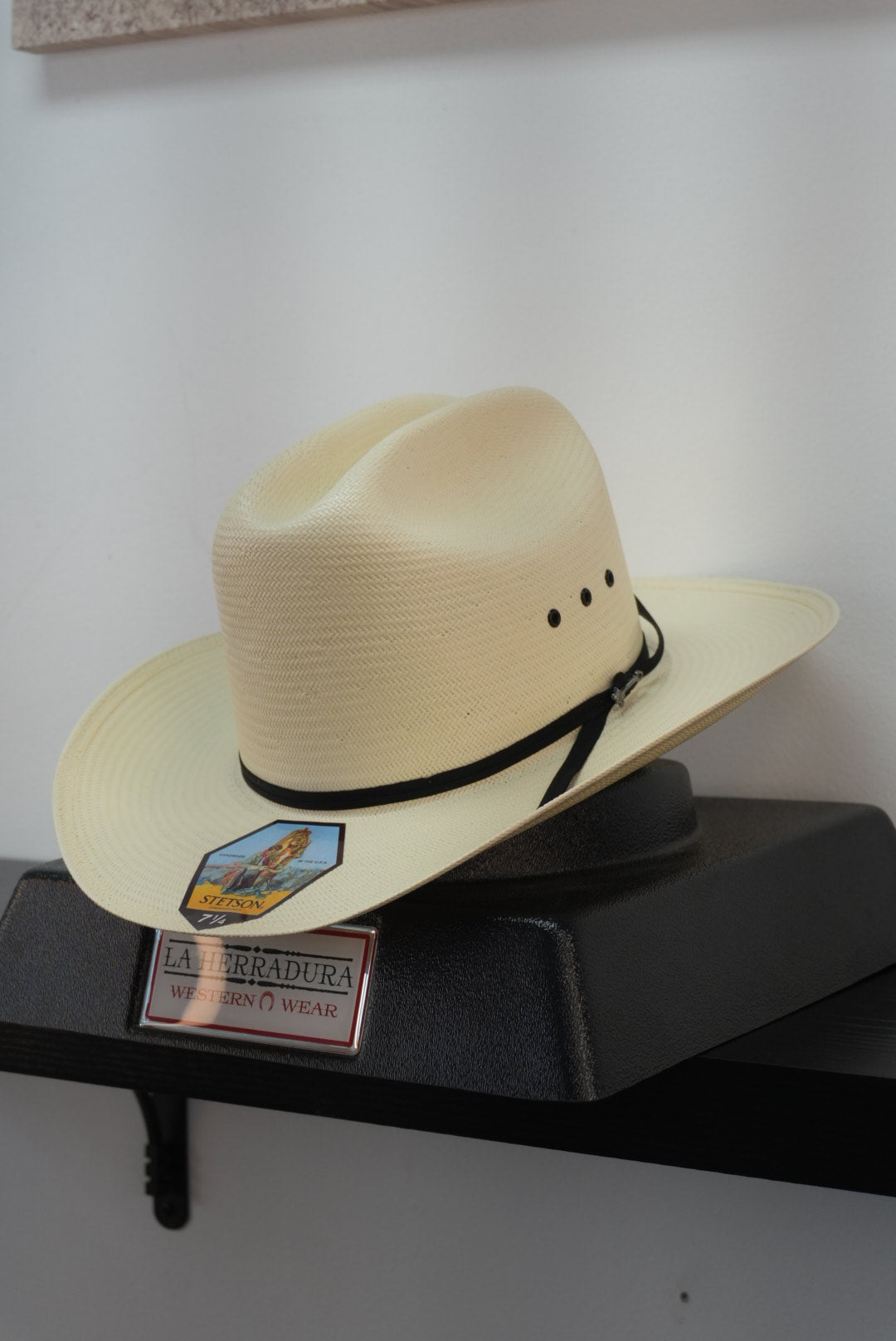 STETSON 10x Rancher 81 BLACK EVE SOMBRERO SINALOA BRIM 3 1/2 STYLE