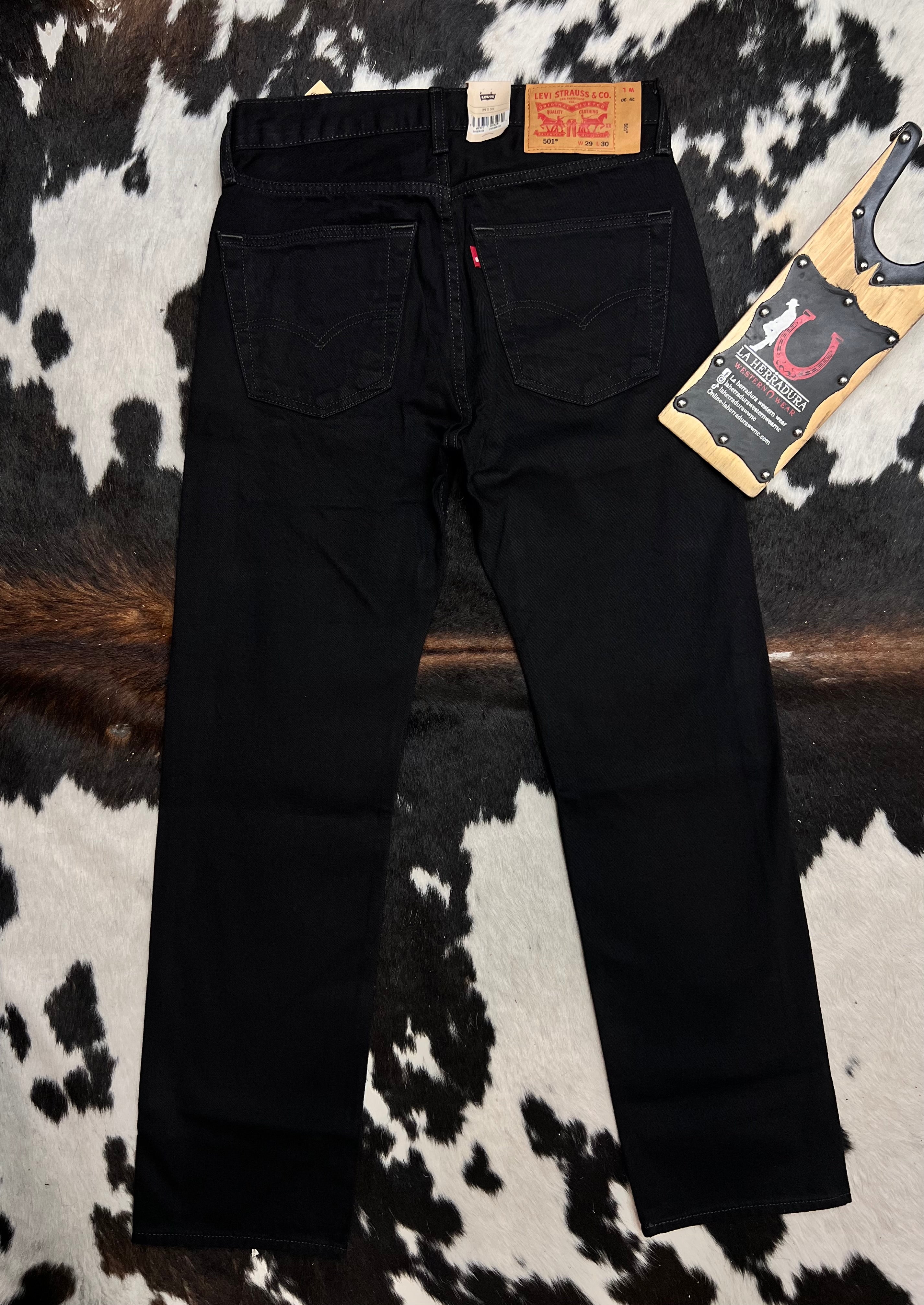 Levi’s 501 Original Straight Leg Jeans- Black