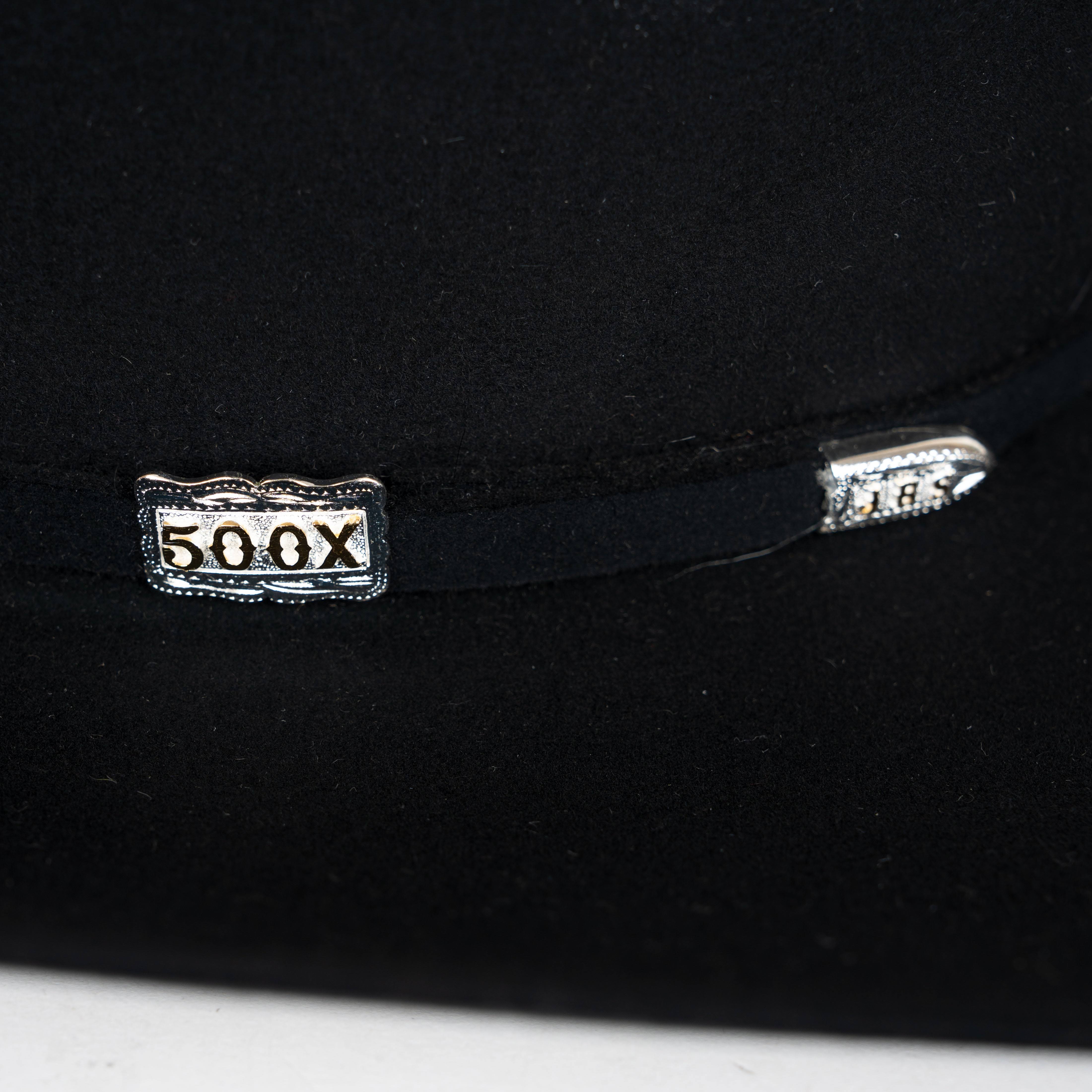 Stetson 500x Premier El Amo Felt Hat Black