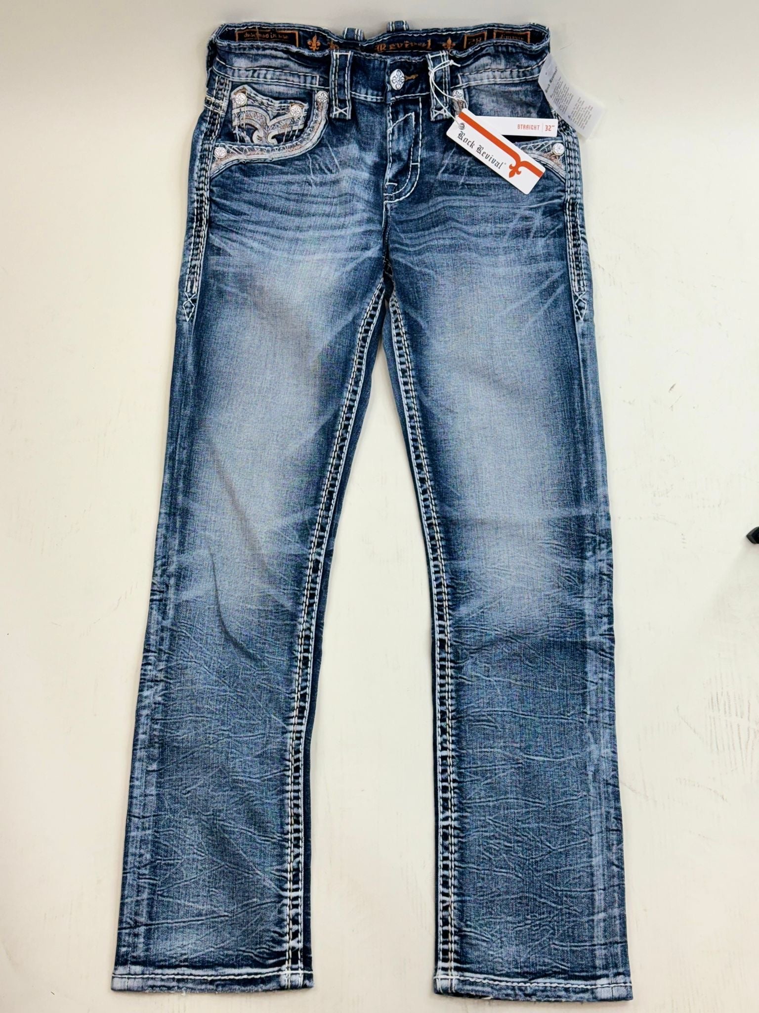 Revival Mens Jeans Jimmie Straight