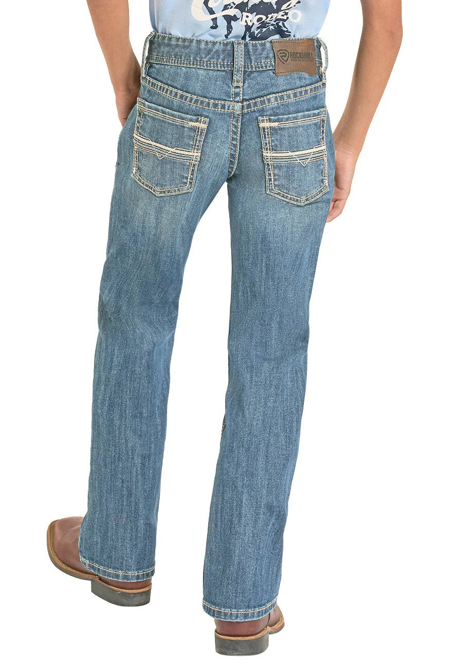 ROCK&ROLL MEDIUM VINTAGE BB GUN LADDER STITCH BOYS BB0BD08577
