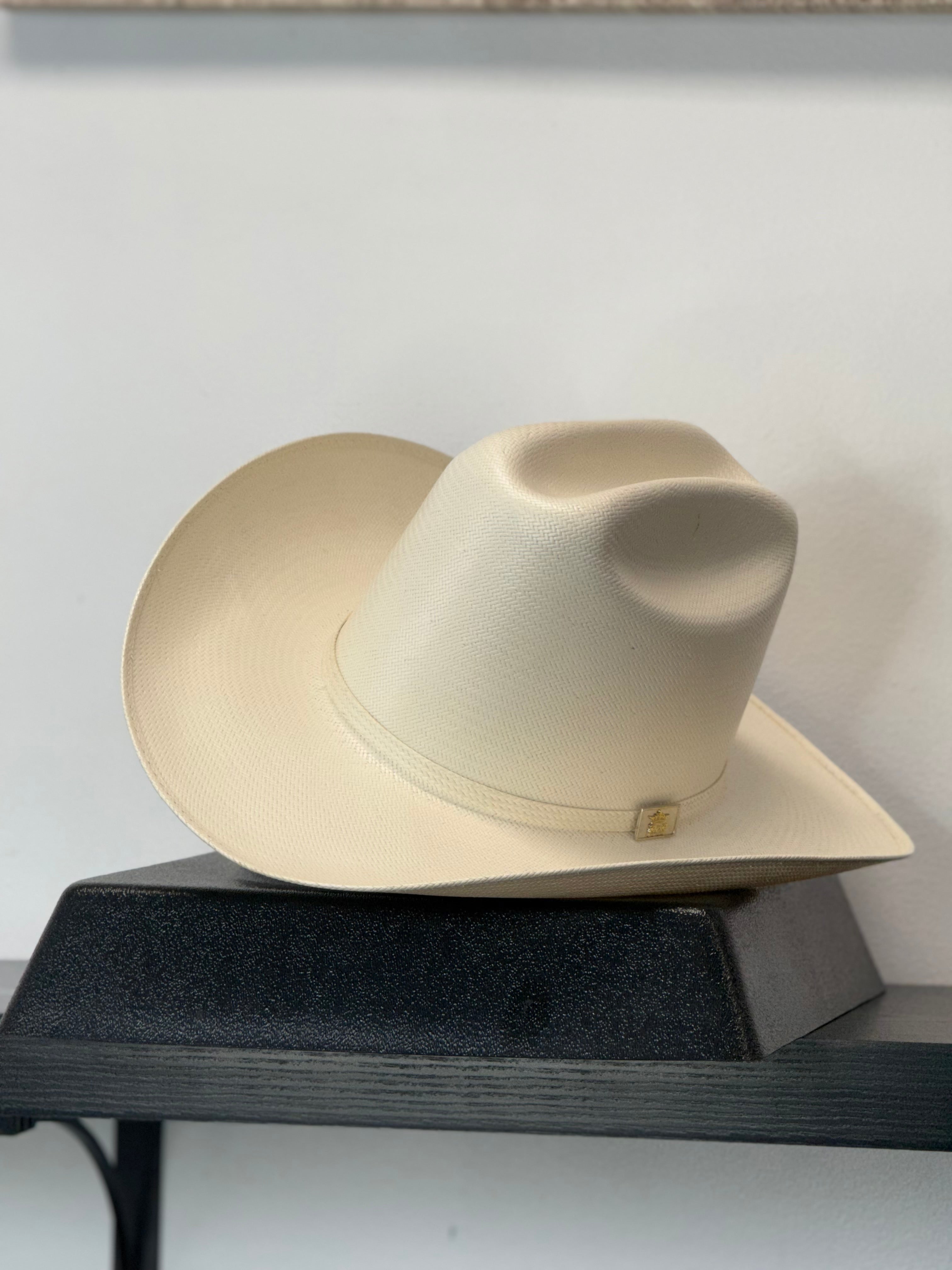 RDR 180 STRAW HAT Copa alta 30x toquila white ala 3 3/4