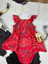 WRANGLER BABIES ONSIE DRESS RED