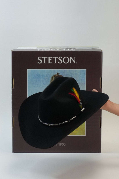 STETSON 6X DEL NORTE NEGRO