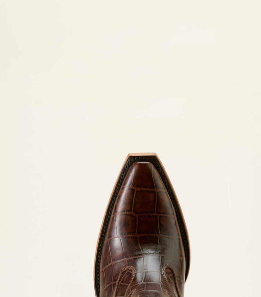 WOMEN’S CASANOVA LUXE ESPRESSO CROC PRINT 10061831