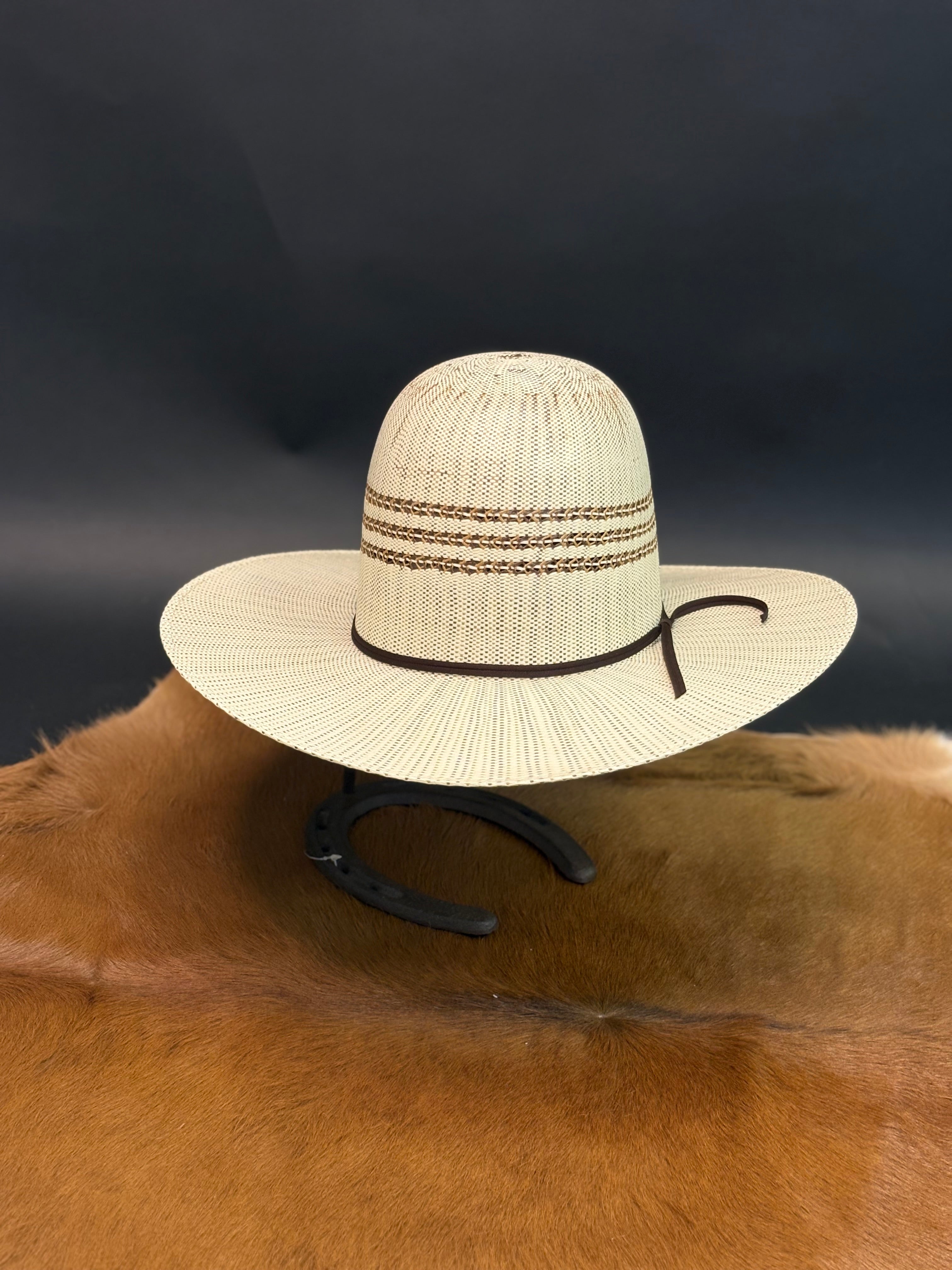 RDR OB270 OPEN CROWN STRAW HAT 10x