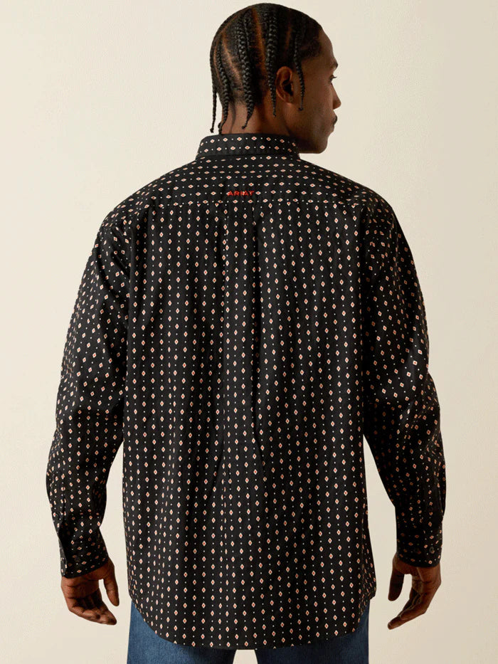 ARIAT MENS THORIN CLASSIC FIT LONG SLEEVE WESTERN SHIRT 10062182