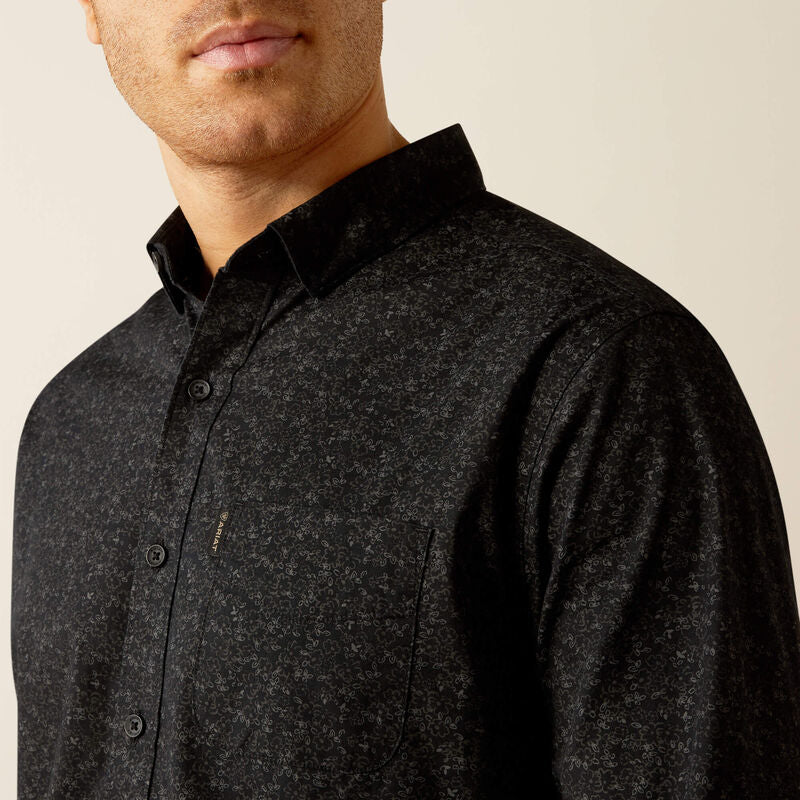 Ariat Marcel Modern Fit Long Sleeve Black - 4063