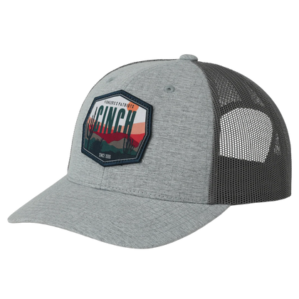 GORRA DE CAMIONERO GRIS CINCH CON MALLA TRANSPIRABLE – AJUSTABLE CON CIERRE A PRESIÓN - MCC0660657