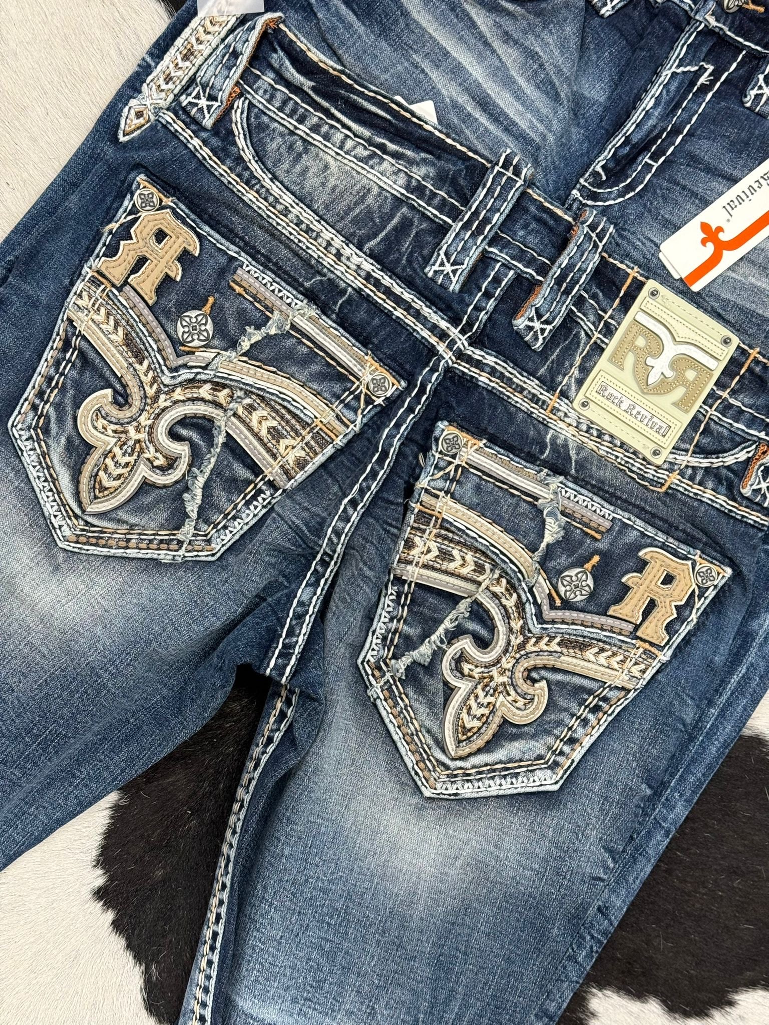 ROCK REVIVAL MICAH STRAIGHT JEANS