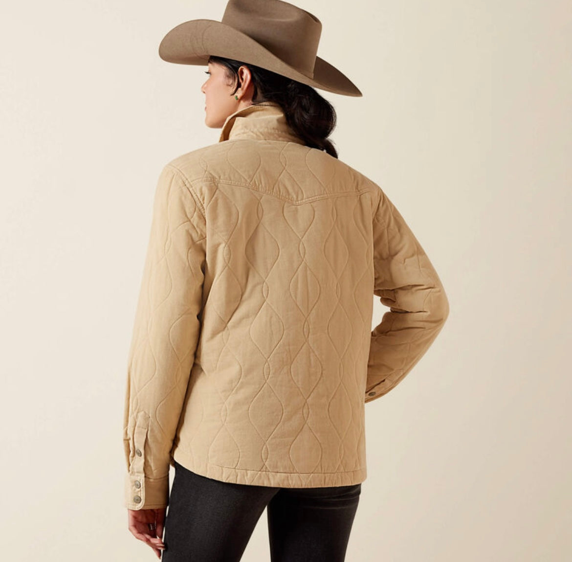 ARIAT WOMEN OBISPO LIGHTWEIGHT JACKET IRISH CREAM 10079340